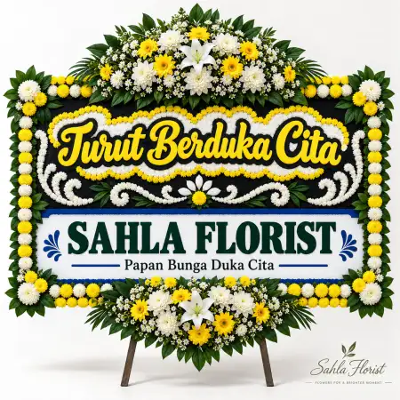 Papan Bunga Duka Gunung Putri
